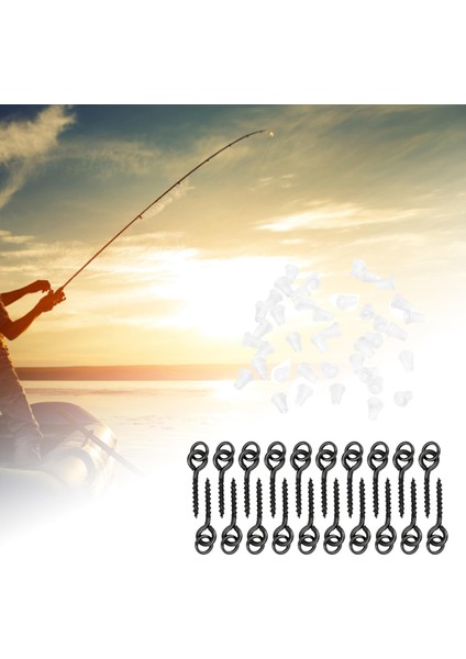 Boilies Stopper Dişli Bomeie Vidaları Beyaz indirimleri