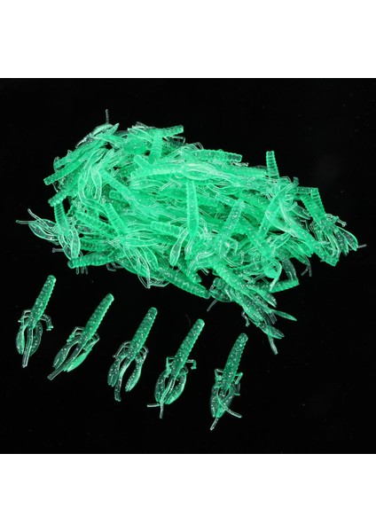 100X Yumuşak Jöle Cazibesi Kıvırcık Yapay Yemler(Yurt Dışından) fiyatları