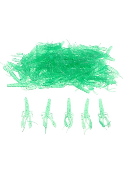 100X Yumuşak Jöle Cazibesi Kıvırcık Yapay Yemler(Yurt Dışından) modelleri