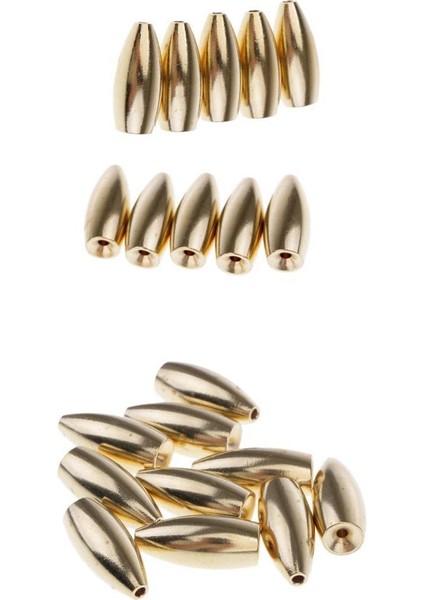 20X Bakır Ağırlık Platinler /bakır Balıkçılık Ağırlıkları Platin Dökme Platin Ağırlıkları (Yurt Dışından)