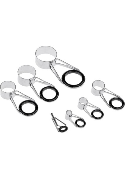 14PCS Balıkçılık Çubukları Kılavuz Ipuçları Balıkçılık Döküm Çubuğu Kılavuzları Göz Onarım Kiti (Yurt Dışından) indirimleri