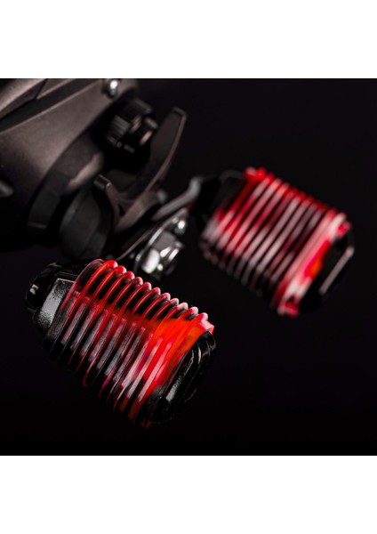 Silikon Balık Tutma Makarası Tutamağı Kavrama Kolu Kaymaz Tekerlek Düğmesi Kırmızı Döküm Için Kapaklar indirimleri