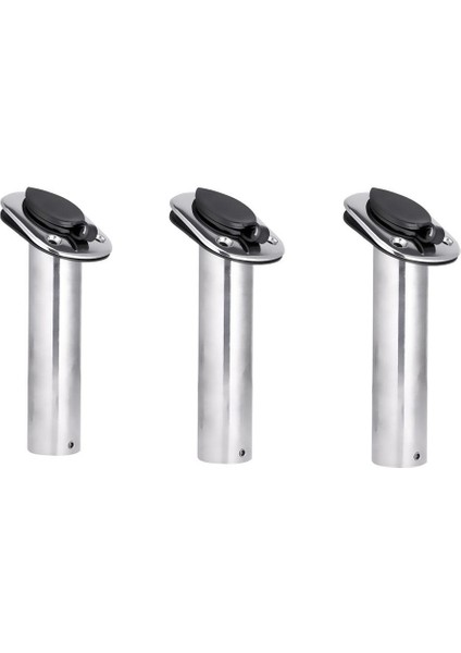 3pcs Balıkçılık Çubuğu Tutucu Pole Stand Braketi Yat Teknesi Balıkçılık -30 Derece
