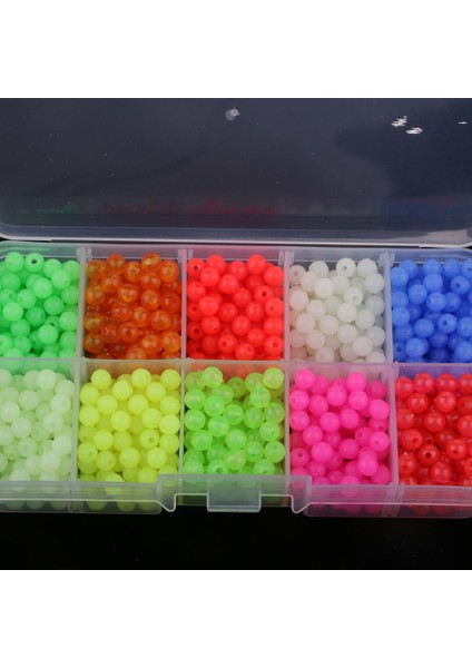 Çok Renkli 1000X Yuvarlak Balıkçı Boncuklar Deniz Yüzen Şamandıra Takımları fırsatları