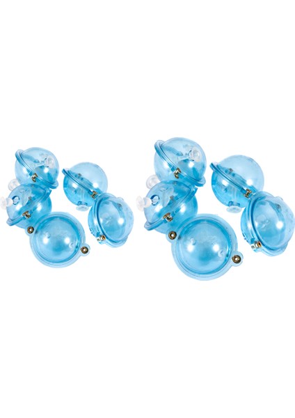 10 Adet Su Kabarcığı Şamandıra Göstergesi Olta Mavisi Yapışır (Yurt Dışından)