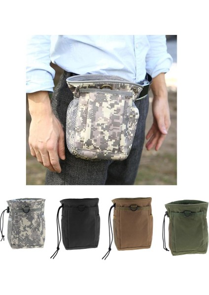 Drawstring Kamp Çantası Açık Hava Geri Dönüşüm Organizatör Depolama Torbası Siyah (Yurt Dışından) indirimleri