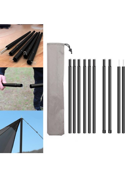 2 Adet Evrensel Kutuplar Barınak Binası Ayarlanabilir Tente Direkleri (Yurt Dışından) fırsatları