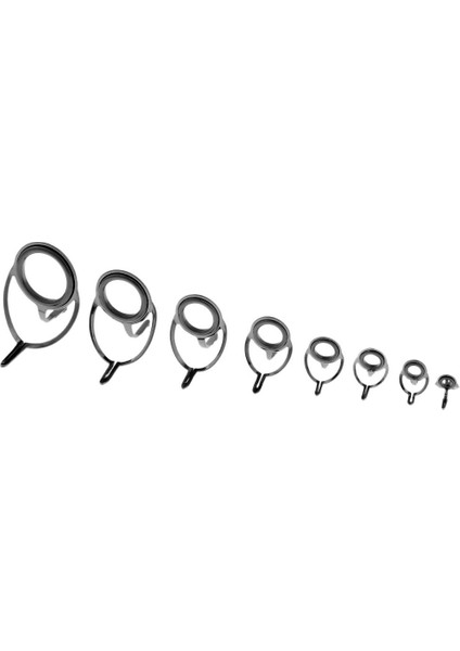 16PCS Döküm Balıkçı Çubuk Kılavuzları Çubuk Yapı Onarımı Için Kitler (Yurt Dışından) modelleri