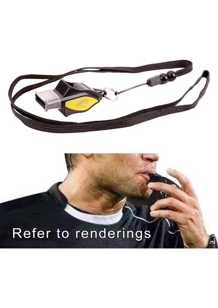 Spor Islıkları ile Antrenörler Için Yüksek Sesli Gevrek Olan Futbol Voleybolu Sarı 1 (Yurt Dışından) fiyatları