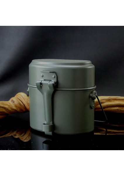 Taşınabilir Öğle Yemeği Kutusu Pot ve Tava Set Karmaşa Teneke Alüminyum Kamp Piknik (Yurt Dışından) fırsatları