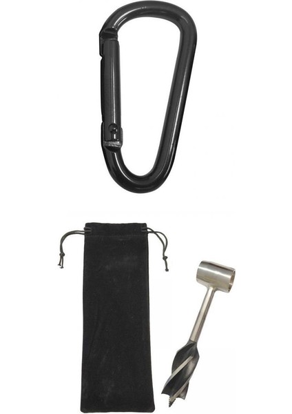 Bushcraft Için Ahşap Hayatta Kalma Araçları Açık Siyah 16X4CM (Yurt Dışından)