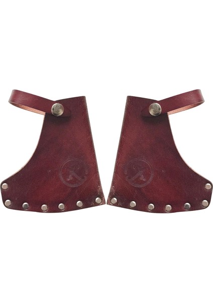 2pcs Dayanıklı Deri Kollu Balta Baltası Bıçak Kapağı Kapak Açık (Yurt Dışından)