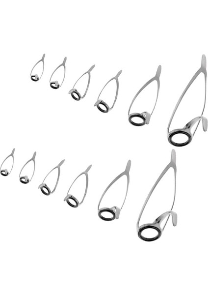 12PCS Yedek Olta Çubuğu Çift Bacak Kılavuzu /yem Çubuğu Için (Yurt Dışından)