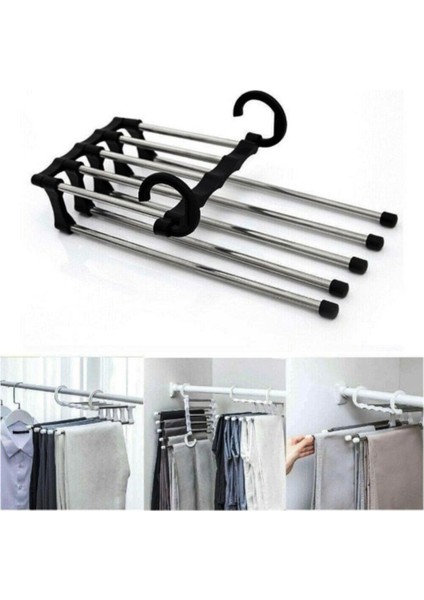 Modauyum Pratik Pantolon Eşarp Kravat Askılığı Magic Hanger fırsatları