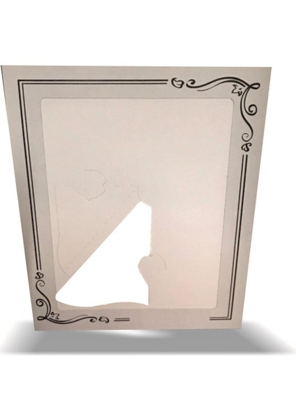 Kumsal 100 Adet 15X21 Paspartu Karton Fotoğraf Çerçevesi ( 100 Adet ) modelleri
