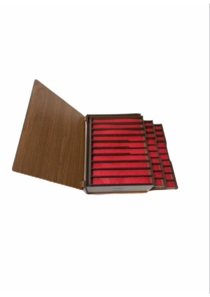 Alshop Hediyelik Mdf Tesbih Kutusu Ahşap 3 Katlı Tesbihlik ( 30 Lu)