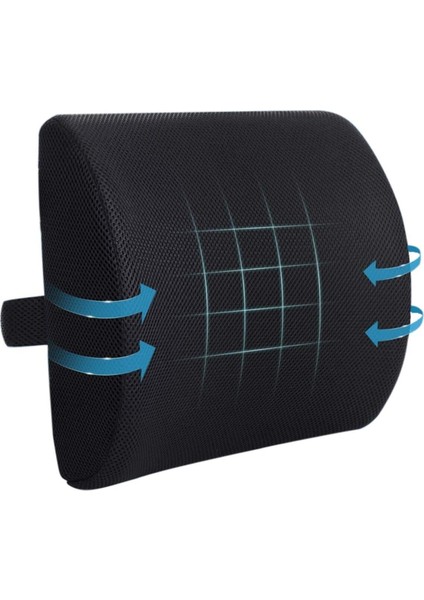 Ayaco Pu Bel Minderi Sırt Yastığı Sırt Minderi Sandalye Yastığı Koltuk Sırt Minderi Ortopedik Minde fırsatları