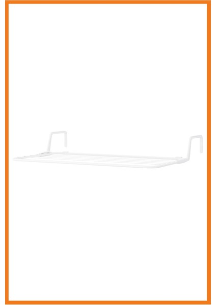Alony Home Antonius Askılık 77 cm Çelik Beyaz