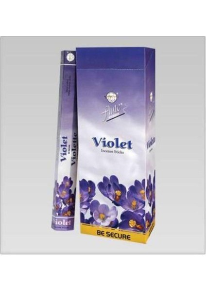 Flute Tütsü Menekşe (Violet) 6X20 120 Adet Sticks
