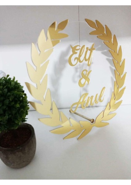 Essetasarım Esse Tasarım Pleksi Başak Model Isimlik