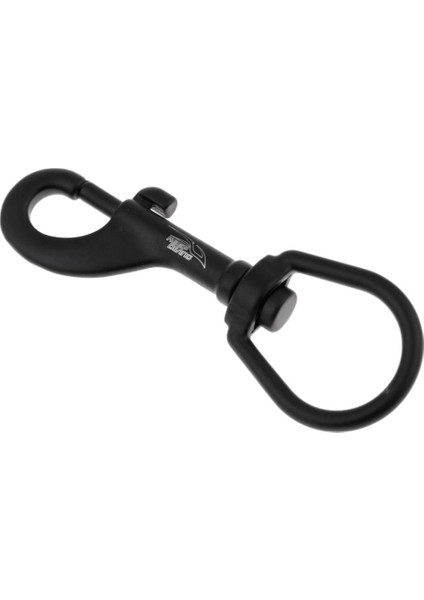 Paslanmaz Çelik Kanca Döner Göz Çırpı Klipsi Tüplü Dalış Dalgıç Siyah (Yurt Dışından)