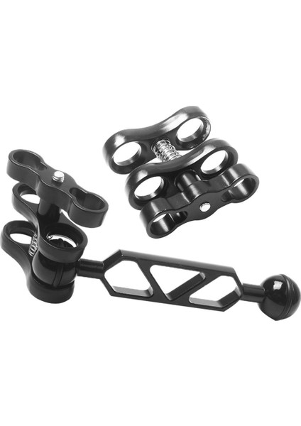 6 "çift Bilyalı Eklem, 2 Kelepçe, F Braket, Sualtı Kamerası, Dalış Işığı, (Yurt Dışından)