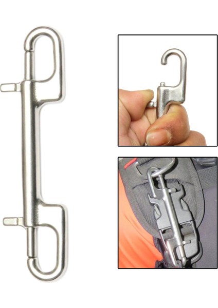 Dalış Snap Hook Tek Uçlu Kanca Tokası 120MM (Yurt Dışından)