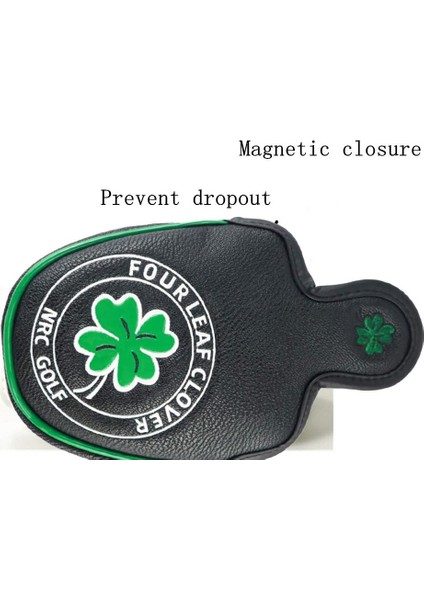 Yarım Direcilik Golf Mallet Head Center Putter Headcover Koruyucu Çanta Siyah (Yurt Dışından) indirimleri
