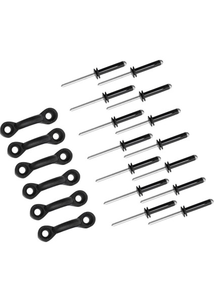 6pcs Naylon Kayak Kano Teknesi Naylon Gözleri 12 Pcs Rıvets (Yurt Dışından) indirimleri