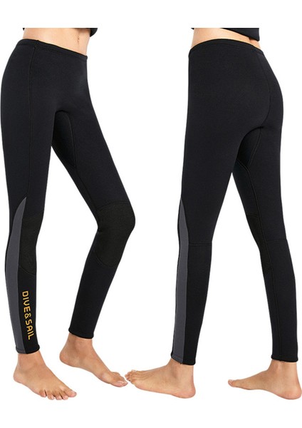 Dalış Wetsuit Pantolon Sörf Pantolon Yelken Balıkçı Pantolon Spor Kadın Siyah Xl (Yurt Dışından) indirimleri