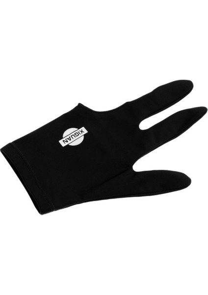 Spandex Snooker Bilardad Cue Eldiven Havuzu Sol El Üç Siyah (Yurt Dışından)