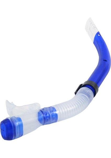 Üç Yollu Valf Yarı Kuru Dalış Şnorkel Solunum Tüpü Tüplü Mızrak Balığı Mavisi (Yurt Dışından) fiyatları