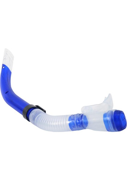 Üç Yollu Valf Yarı Kuru Dalış Şnorkel Solunum Tüpü Tüplü Mızrak Balığı Mavisi (Yurt Dışından) fırsatları