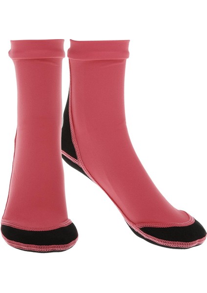 Neopren Çorap Dalış Wetsuit Çorapları Kadınlar Için, L Kırmızı (Yurt Dışından)