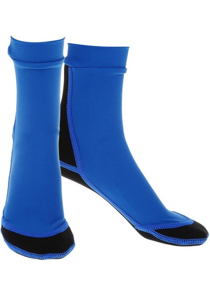 Neopren Çorap Dalış Wetsuit Çorapları Kadın Erkekler Için, L Mavi (Yurt Dışından)