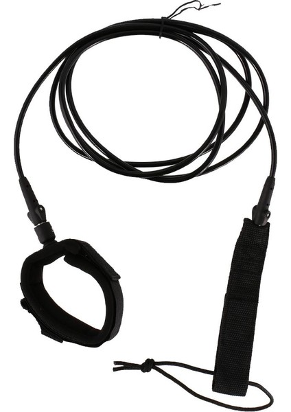 Normal Sörf Tasması Sörf Ipi Tasma Ip Kablosu 8feet Siyah (Yurt Dışından)