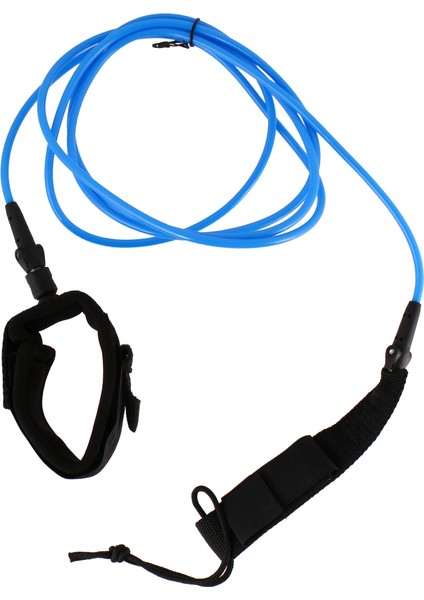 4-12FT 5.5mm Güçlü Sörf Sörf Tahtası Tasma String Bacak Ayak Bileği Mavi (Yurt Dışından)