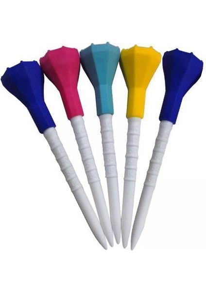 Golf Tees Renkli Toplu 87MM 4 Adet (Yurt Dışından)