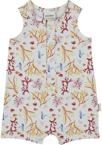 Mercan Desen Askılı Barbatöz