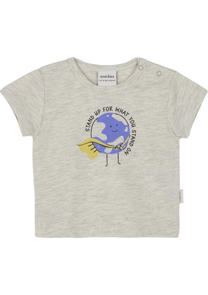 Stand Up Baskılı Tshirt