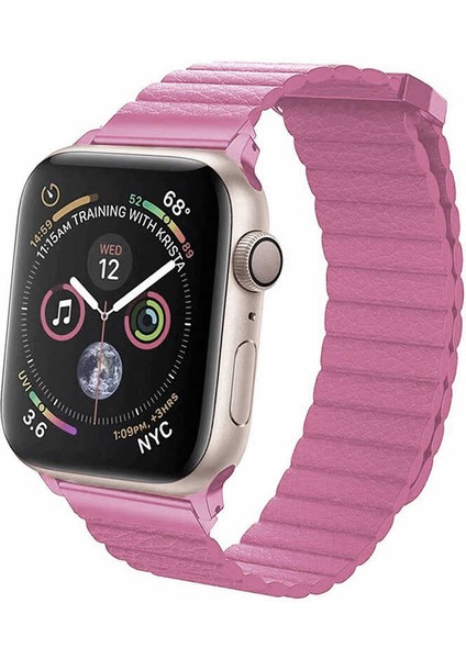 Apple Watch 38MM Krd-09 Mıknatıslı Deri Kordon fiyatları