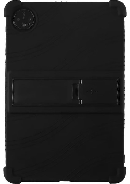 Huawei Matepad Pro 11 2022 Standlı Silikon Kılıf - Siyah AL3309