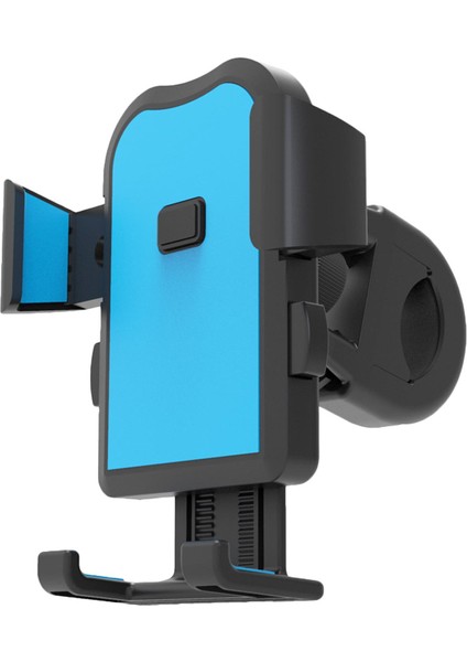 4,5 "-7.2" Telefon Bisiklet Braketi Mavi Için Şok Geçirmez Bisiklet Telefon Tutucu Scooter (Yurt Dışından)