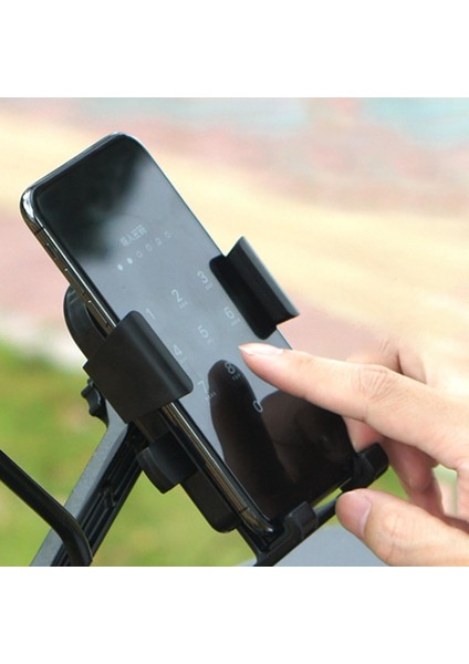 4,5 "-7.2" Telefon Bisiklet Braketi Mavi Için Şok Geçirmez Bisiklet Telefon Tutucu Scooter (Yurt Dışından)