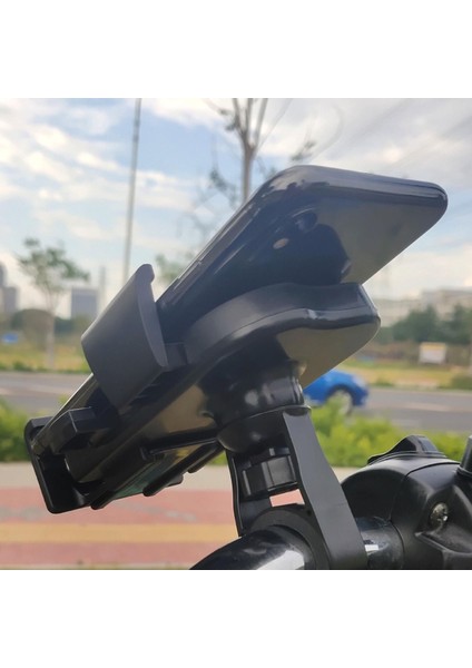 4,5 "-7.2" Telefon Bisiklet Braketi Mavi Için Şok Geçirmez Bisiklet Telefon Tutucu Scooter (Yurt Dışından)
