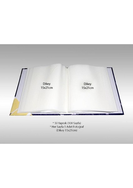 13x18 cm 100’lük Ofset Baskılı ve Desenli Fotoğraf Albümü Kahverengi fiyatları