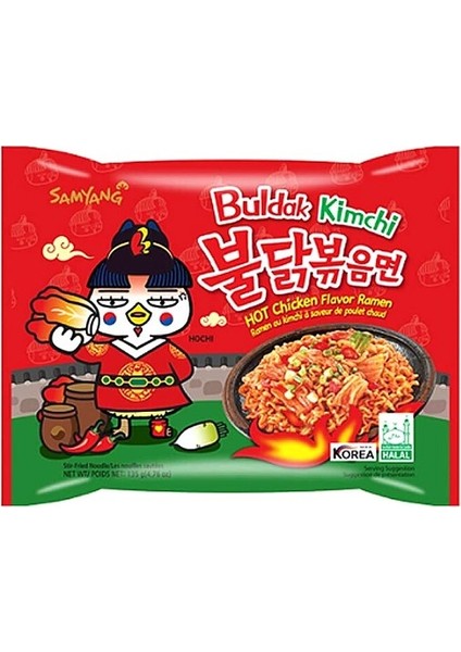 Buldak Kimchi Hot Chicken Flavor 135 G