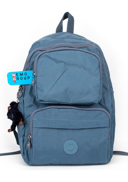 Unisex Orta Boy Suya Dayanıklı Krinkıl Laptop, Seyahat, Okul Çantası fırsatları