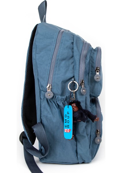 Unisex Orta Boy Suya Dayanıklı Krinkıl Laptop, Seyahat, Okul Çantası indirimleri