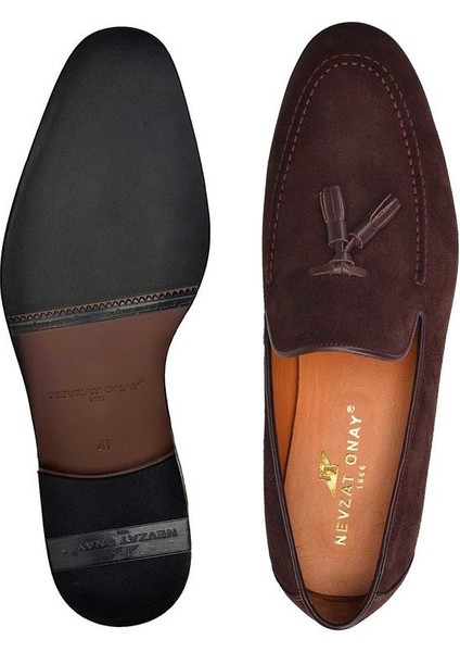 Kahverengi Günlük Loafer Neolit Erkek Ayakkabı -11174-